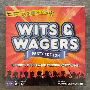 Wits & Wagers Game, Party Edition - BRAND NEW SEALED